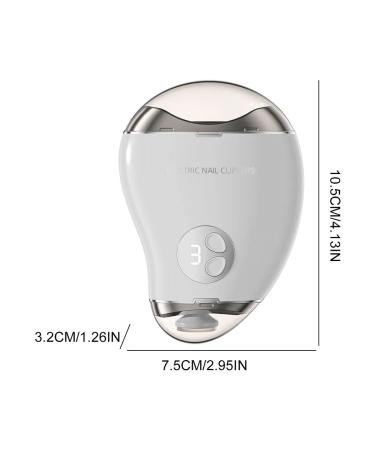 Electric scissors 2V1 for nails of babies 3 modes (white - Buy Online on GoSupps.com