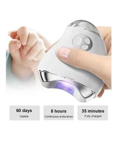 Electric scissors 2V1 for nails of babies 3 modes (white - Buy Online on GoSupps.com