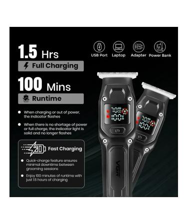 Electric brigade for hair and beard care - Buy Online on GoSupps.com