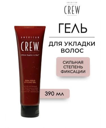 American Crew Firm Hold Styling Gel Hair styling 390 ml