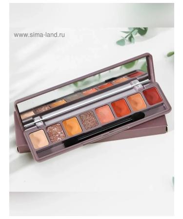 Lameila Bright palette of shadows with pearl shine