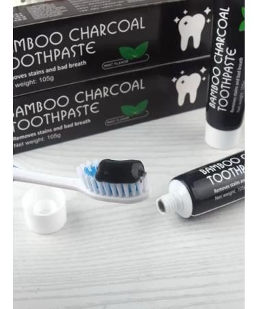 Mo i Nika Bamboo coal toothpaste - Buy Online on GoSupps.com