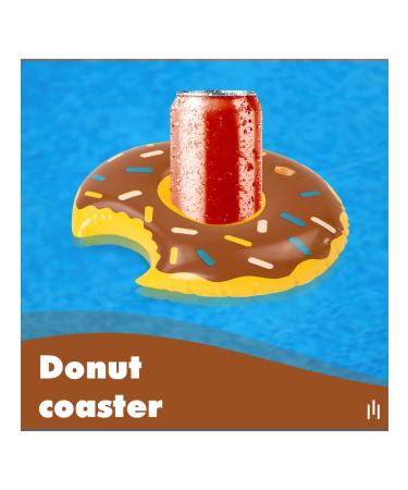 Inflatable holder for drinks Donat swimming holiday - Buy Online on GoSupps.com