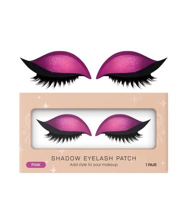 Eye makeup stencil stickers for eyelash shades (roses