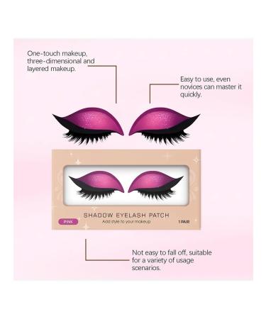 Eye makeup stencil stickers for eyelash shades (roses - Buy Online on GoSupps.com