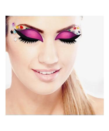 Eye makeup stencil stickers for eyelash shades (roses - Buy Online on GoSupps.com