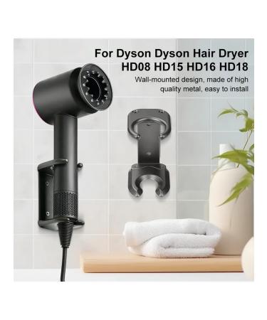 Holder for the Dyson HD08 Feng 15 16 18 Wall Gray - Buy Online on GoSupps.com