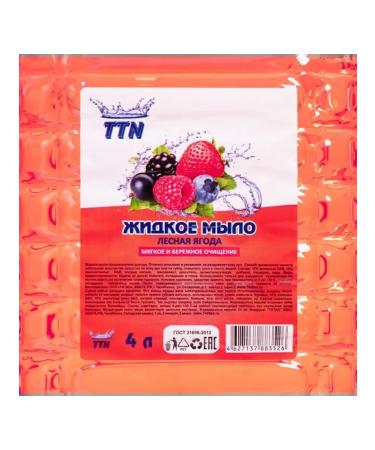 TITAN Liquid soap "forest berries" cosmetic 4 liters - Buy Online on GoSupps.com