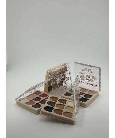 Mani Palette shadows for eyelids 9 shades with matte and shimmer - Buy Online on GoSupps.com