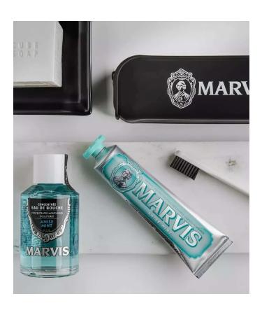 Marvis ANISE MINT toothpaste mint and anise 85 ml - Buy Online on GoSupps.com