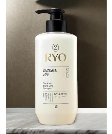 Ryo cosm Soft shampoo for sensitive and dry scalp 480ml