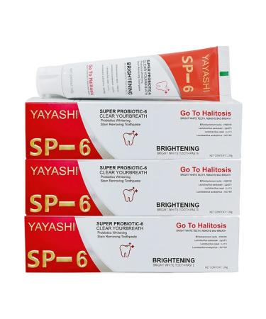 Probiotic pasta for teeth whitening SP-6 3 pcs - Buy Online on GoSupps.com