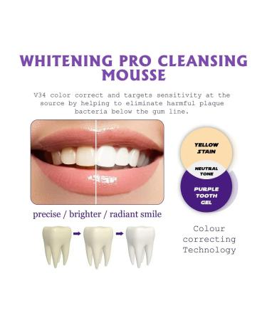 Eelhoe teeth whitening tooth cleansing of mousse stains for uh ... - Buy Online on GoSupps.com