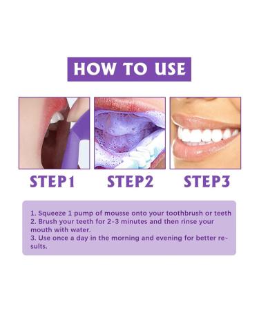 Eelhoe teeth whitening tooth cleansing of mousse stains for uh ... - Buy Online on GoSupps.com