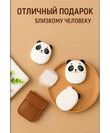 Baxtli Leaf soap in a case 50 pcs for hands and face pandochka - Buy Online on GoSupps.com