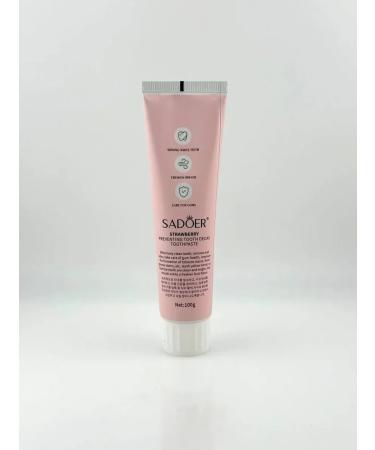 KJO309 Toothpaste with the taste of strawberries against caries - Buy Online on GoSupps.com
