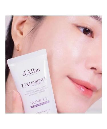 dalba d'Alba uv Essence Waterfall+Sunscreen lilac tone - Buy Online on GoSupps.com