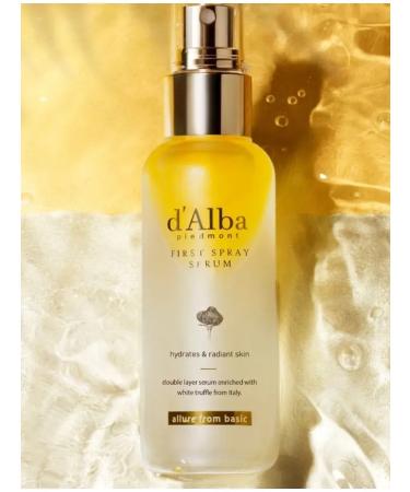 dalba Anti-aging serum-spray with white truffle d'Alba 100ml - Buy Online on GoSupps.com