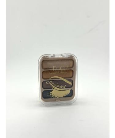 PNA Shadows for the eyelids of nude and smokey ice in a compact palette tone 3 - Buy Online on GoSupps.com