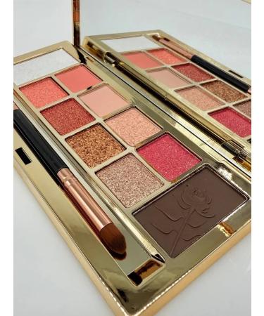 RCPS Wei Ni Liao Hong universal eyeshadow palette 12 shades for eye makeup - Buy Online on GoSupps.com