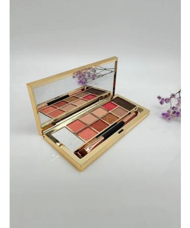 ZiZi Palette of eyelid shadows with a tone brush5 - Buy Online on GoSupps.com