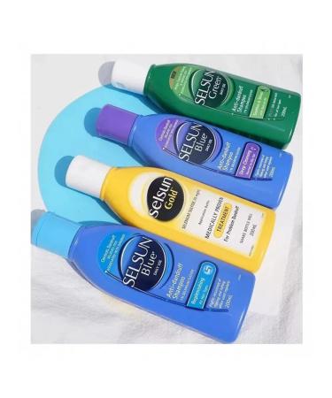 Golden shampoo with amino acids and sulfate Selena Selsun - Buy Online on GoSupps.com