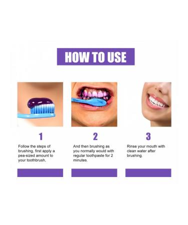 Non -invasive purple bleaching toothpaste - Buy Online on GoSupps.com
