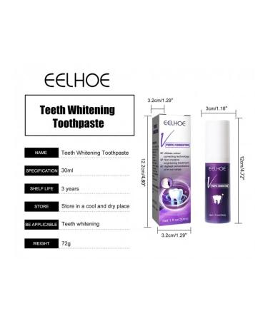 Non -invasive purple bleaching toothpaste - Buy Online on GoSupps.com