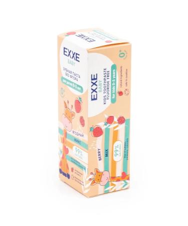 Exxe Baby toothpaste without fluorine from 0 to 3 years 50g 10 pcs - Buy Online on GoSupps.com
