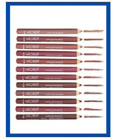 ayasof Matte pencils for lip contour 12pcs - Buy Online on GoSupps.com