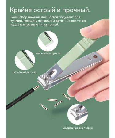 Pink set of leg cutters (11 pcs.) - Buy Online on GoSupps.com