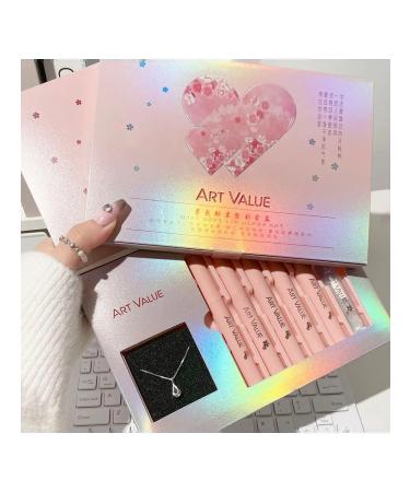 Via Pinky Set of liquid matte lipsticks and lip gloss + necklace