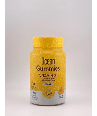 Gairbekstore Chewing vitamins for immunity and bones 60 pieces