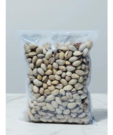 Pistachiy fresh fried salted 1 kg variety Akbari Iran - Buy Online on GoSupps.com