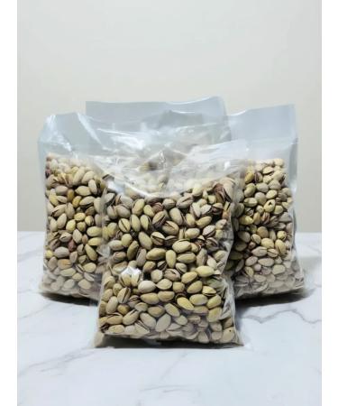Pistachiy fresh fried salted 1 kg variety Akbari Iran - Buy Online on GoSupps.com