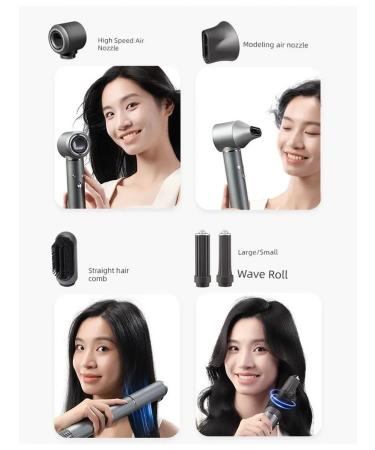 Fen-hairdryer 6-in-1 TOPHUI Cherry Pink - Buy Online on GoSupps.com