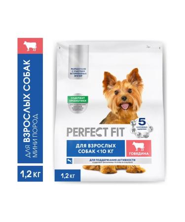 Perfect Fit Food Perfect Fit for dogs of small beef breeds 1.2 kg
