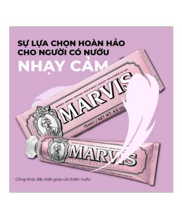 Marvis Sensitive Gums Gentle Mint Toothpaste for sensitive gums 75 ml - Buy Online on GoSupps.com