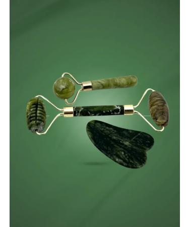 NUNA elm Massage set oil scraper guasha and a face for facial massage - Buy Online on GoSupps.com