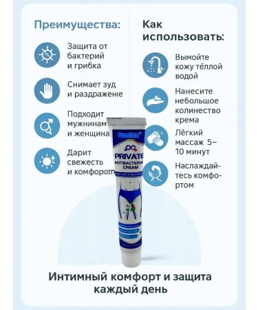 Kirunya Intensive Intimate antibacterial cream against itching and irritation - Buy Online on GoSupps.com