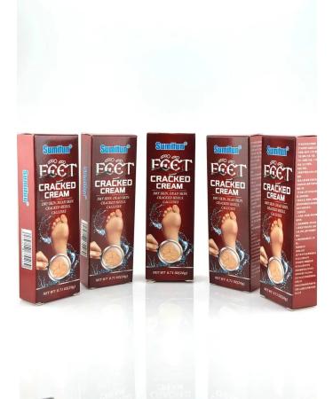 Veronya28 Beauty and Aesthetics Feet cream against cracks on heels and dry skin 5 pcs - Buy Online on GoSupps.com