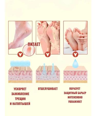 Barynch Cream-wax from cracks and dryness on the heels healing - Buy Online on GoSupps.com