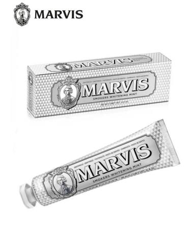 Marvis Toothpaste Smokers Whitening Mint 85 ML - Buy Online on GoSupps.com