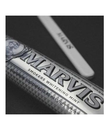 Marvis Toothpaste Smokers Whitening Mint 85 ML - Buy Online on GoSupps.com