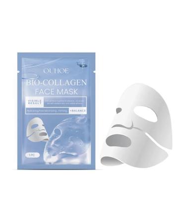 Night collagen mask for the face - anti -aging elastic