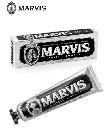 Marvis Amarelli Licorice Mint 85ML - Buy Online on GoSupps.com
