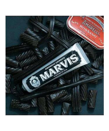 Marvis Amarelli Licorice Mint 85ML - Buy Online on GoSupps.com