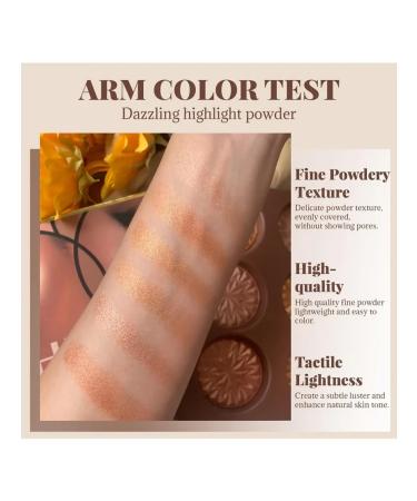 Highlighter in 6 shades trace for makeup - Buy Online on GoSupps.com
