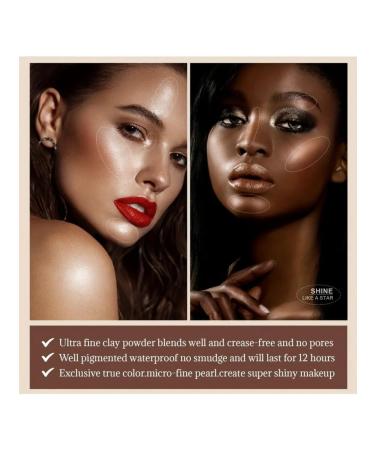 Highlighter in 6 shades trace for makeup - Buy Online on GoSupps.com