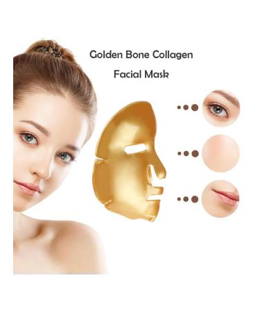 Facial mask 24k gold with collagen moisturizing anti -zero - Buy Online on GoSupps.com